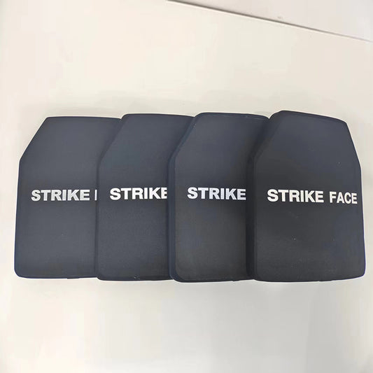 Bulletproof Plate (Ceramic), PE Fiber, Alumina, Silicon Carbide, Highest Grade NIJ IV Ballistic Standard, Advanced Protective Equipment