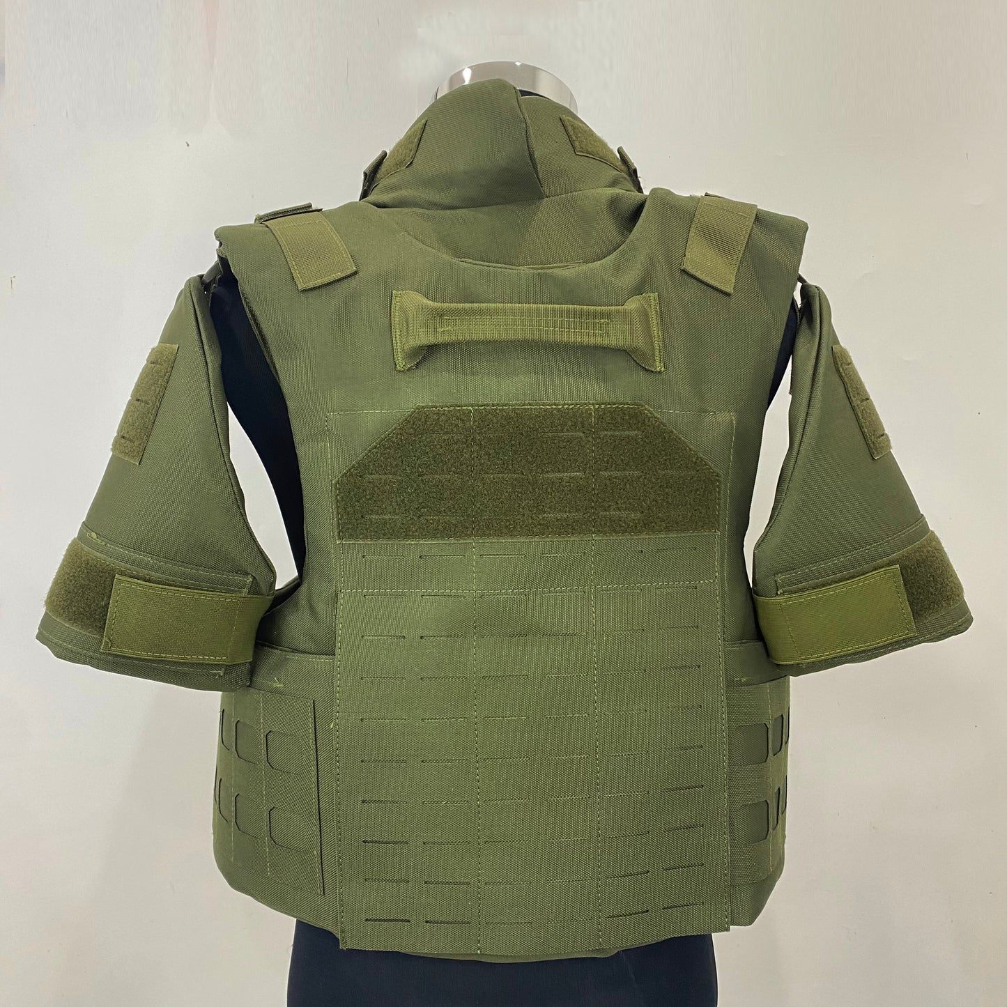 Heavy armor vest, full protection bulletproof suit with built-in bulletproof chip, NIJ IIIA bulletproof standard 1000D oxford cloth, quick-release vest, advanced protective equipment