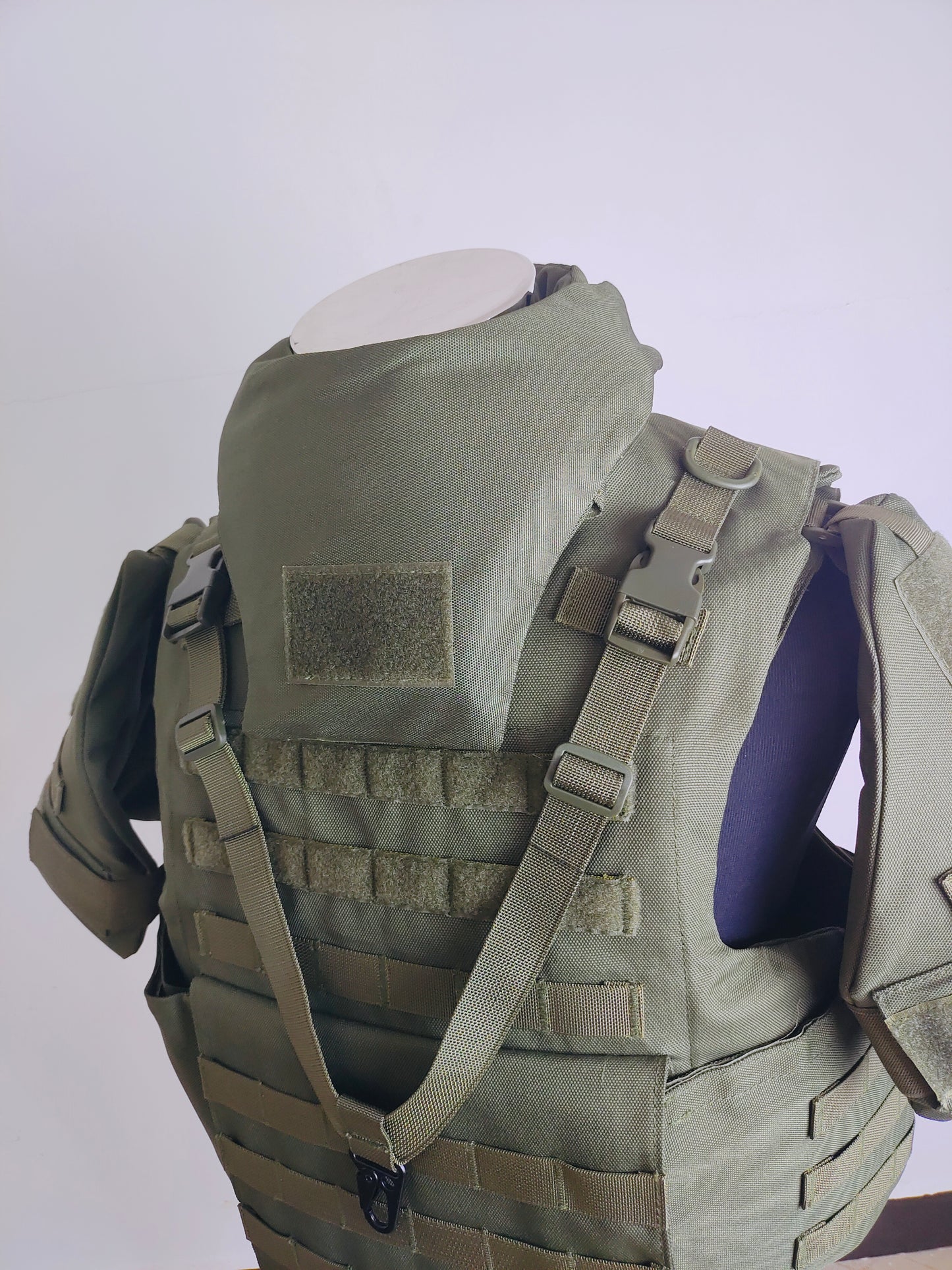 Heavy armor vest, full protection ballistic suit Built-in bulletproof chip, NIJ IIIA ballistic standard  1000D oxford cloth, non-quick release, advanced protective equipment