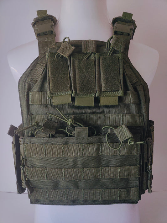 Tactical vest, high-strength fabric, wear-resistant, multi-equipment bag matching, quick disassembly, adjustable size, advanced protective equipment