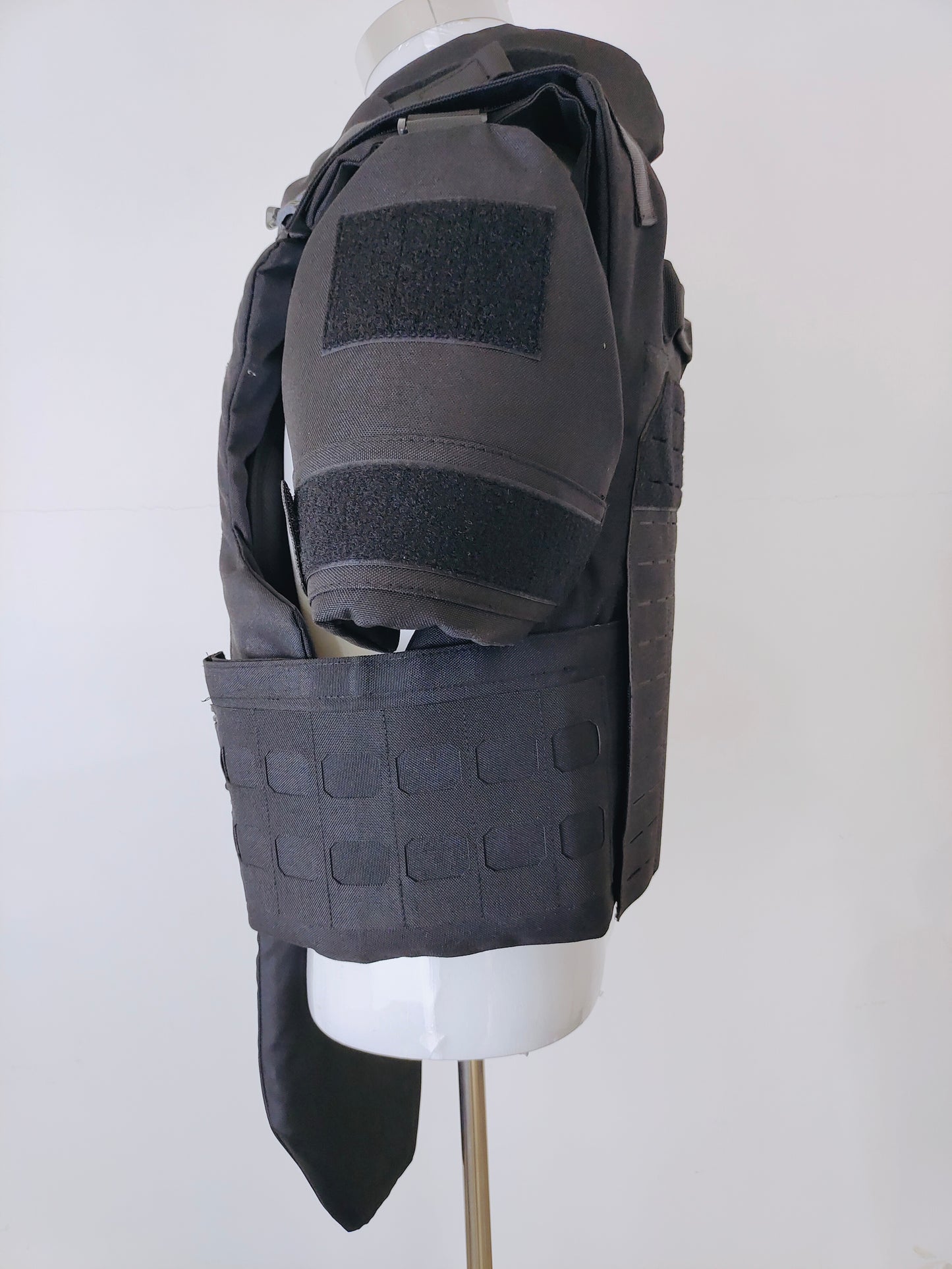 Heavy armor vest, full protection bulletproof suit with built-in bulletproof chip, NIJ IIIA bulletproof standard 1000D oxford cloth, quick-release vest, advanced protective equipment