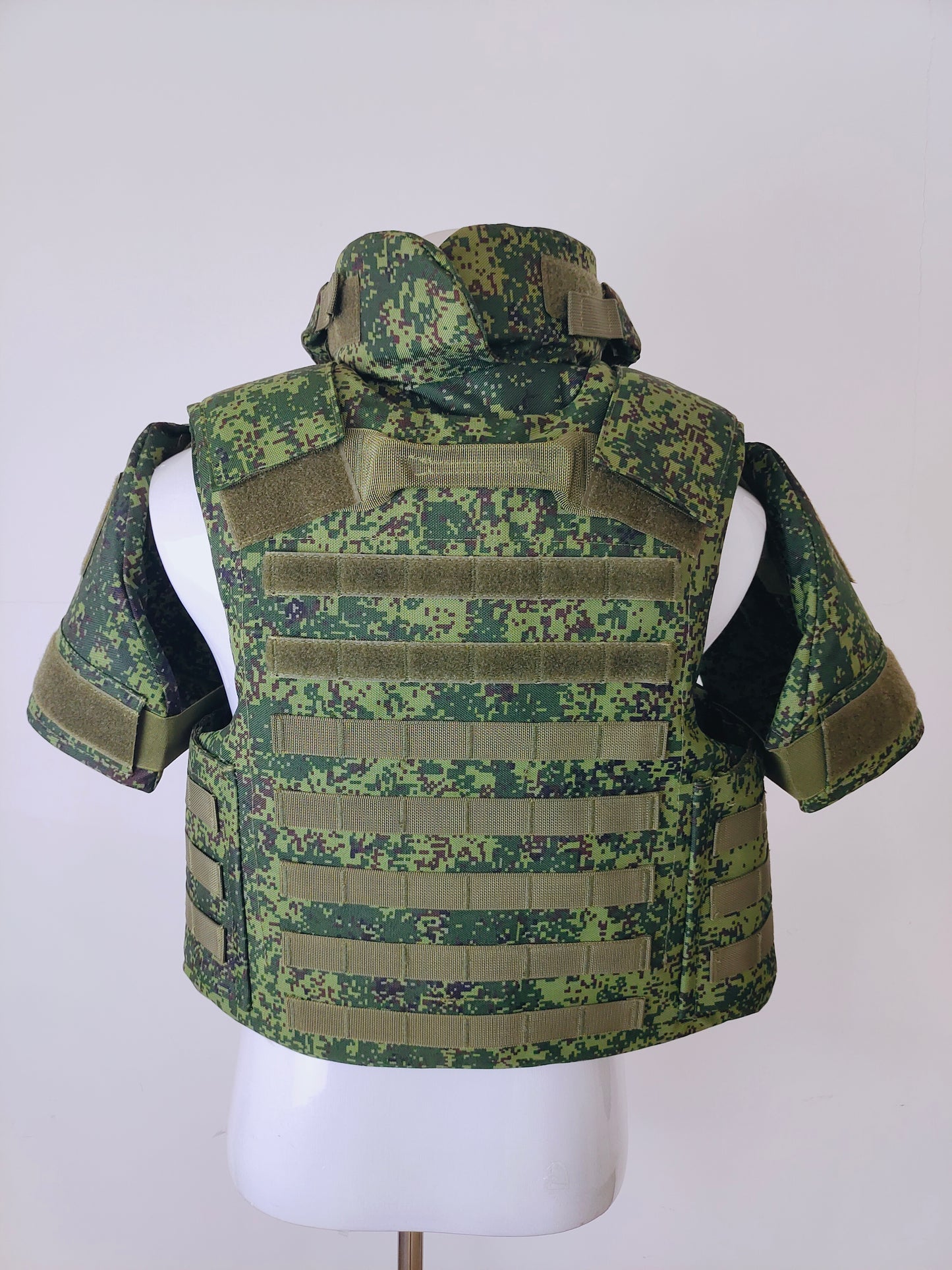 Heavy armor vest, full protection ballistic suit Built-in bulletproof chip, NIJ IIIA ballistic standard 1000D oxford cloth, non-quick release, advanced protective equipment