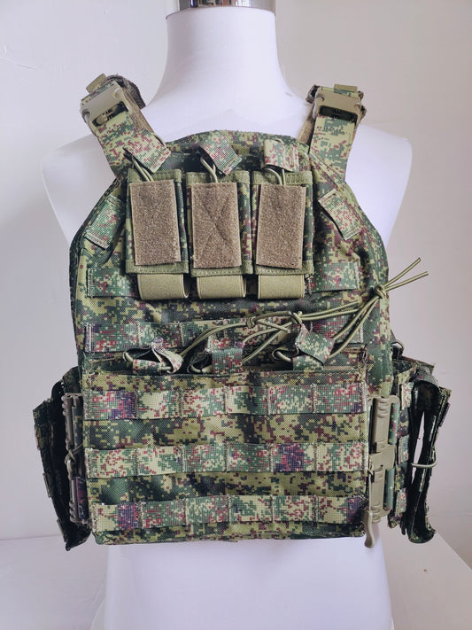 Tactical vest, high-strength fabric, wear-resistant, multi-equipment bag matching, quick disassembly, adjustable size, advanced protective equipment